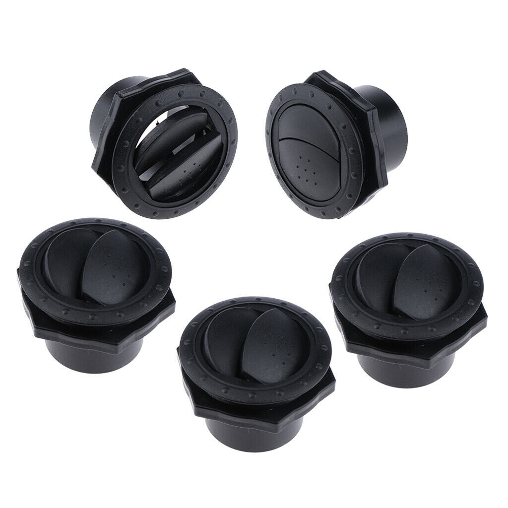 5pcs Universal Round A/C Air Outlet Vent for Car Bus 70x45mm Conditioner