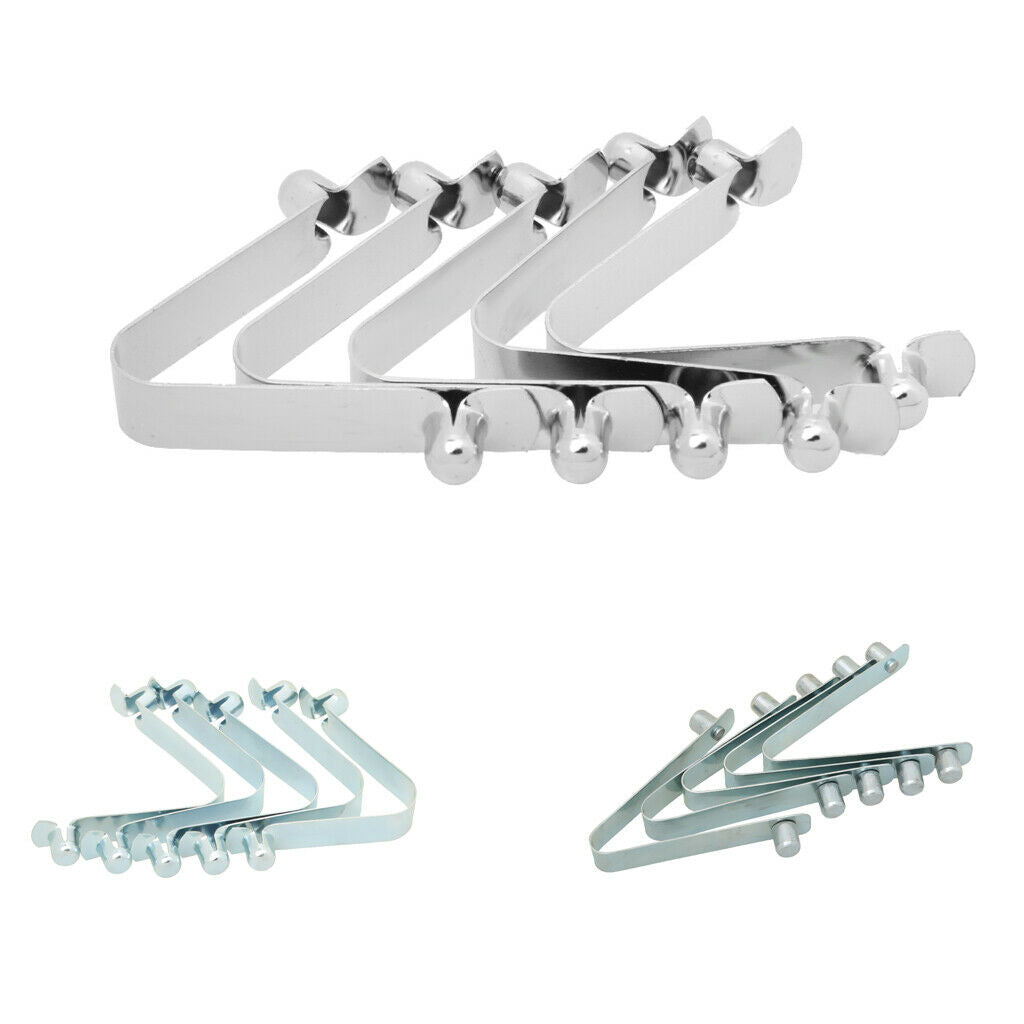 2X 5x Portable Kayak Paddle Push Snap Clip Awning Pole Clips Boat Accessories