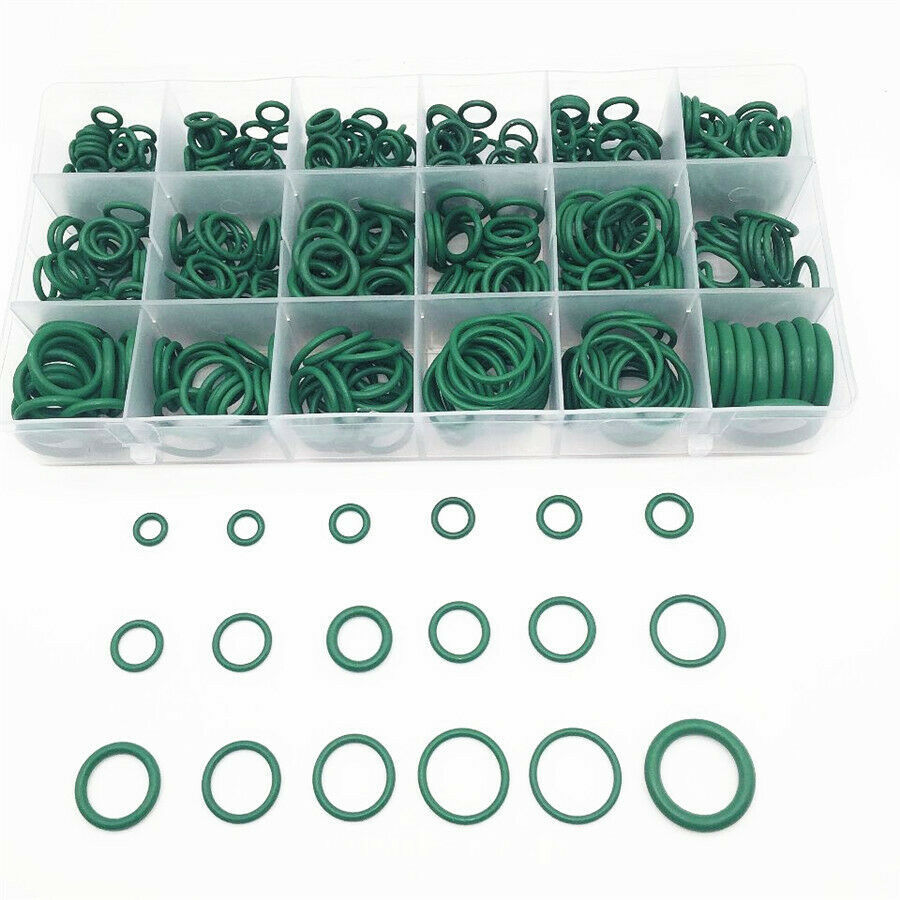 530pcs Boxed Car A/C Air Conditioning Repair Rubber O-rings Seals Kit Universal