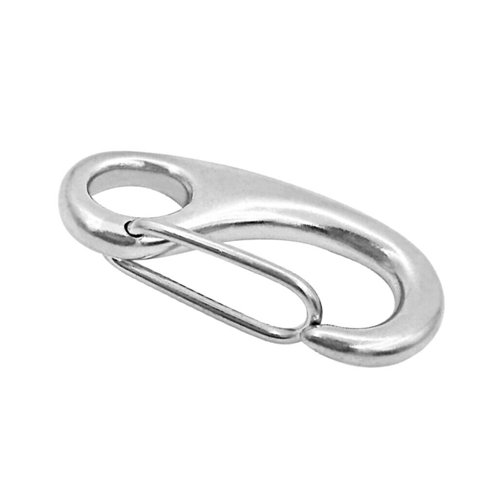 Heavy Duty Marine Grade 2" 304 Gate Spring Clip Snap Hook Claw for Yacht