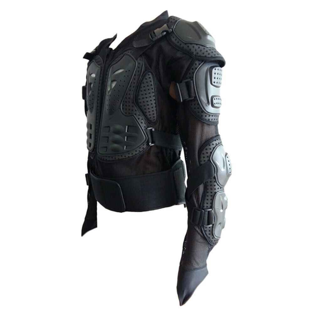 Motorcycle Full Body Jacket  Chest Protector  Black XXXL