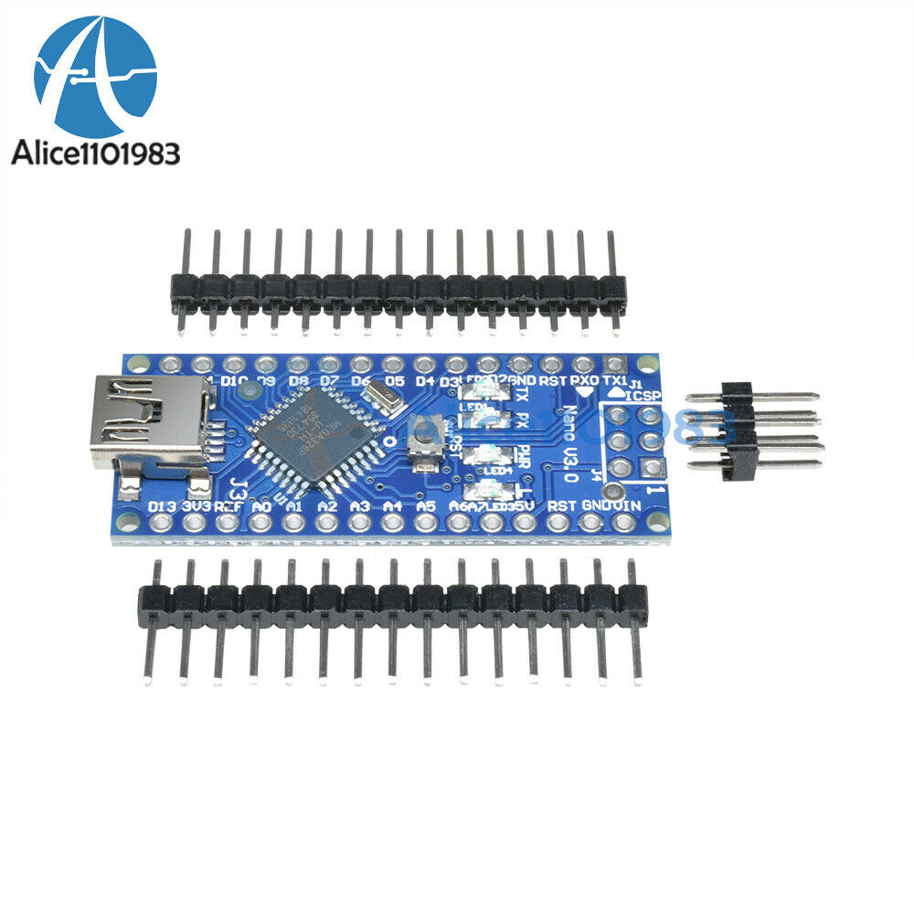 5PCS Mini USB Nano V3.0 ATmega328 5V 16M Micro-controller for Arduino Diy