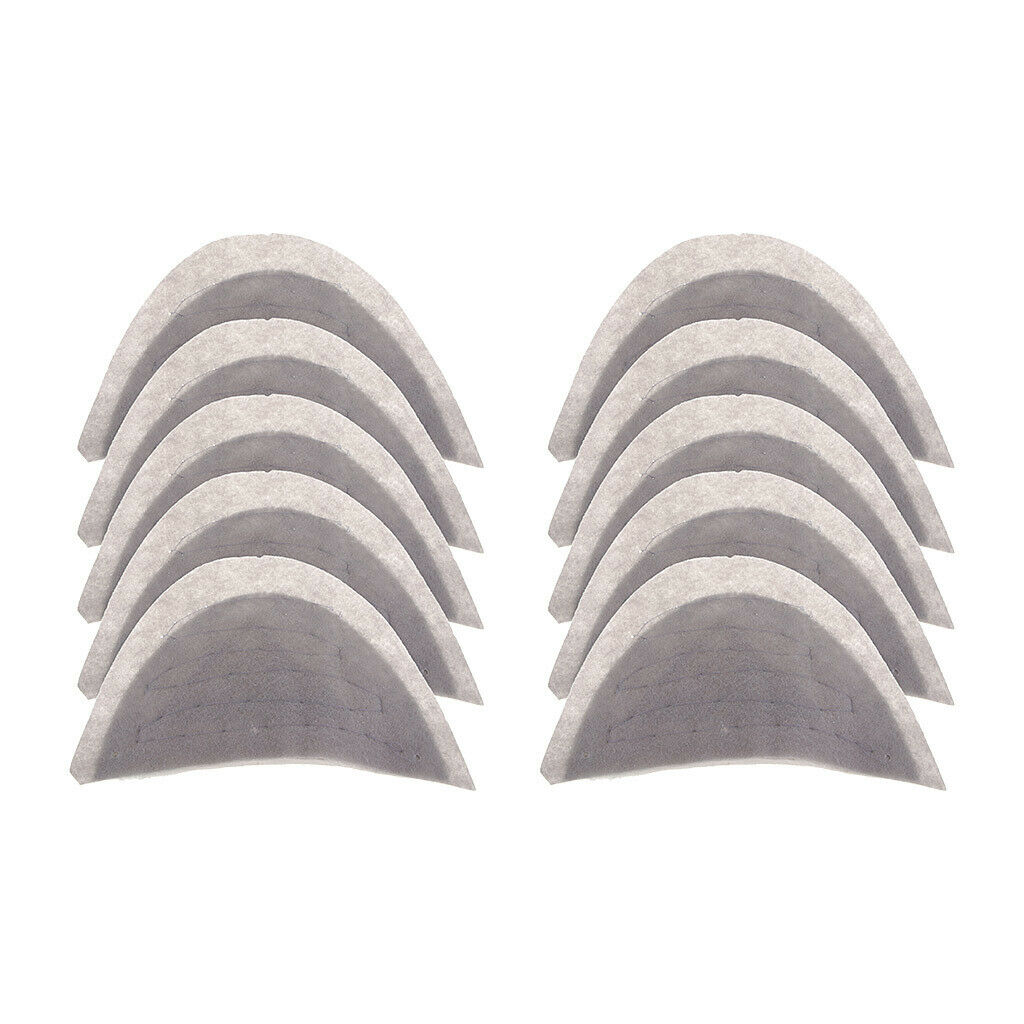 5 Pairs Cotton Shoulder Pads Clothes Sewing Accessories 01: Thickness 8mm
