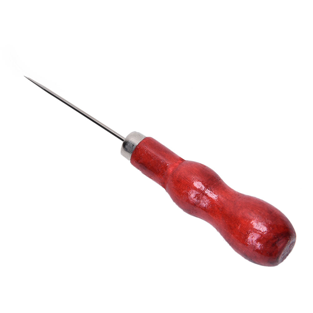 1X Leather Craft Cloth Maker Stitching Overstitch Awl Tool Pin Punching Ho.l8