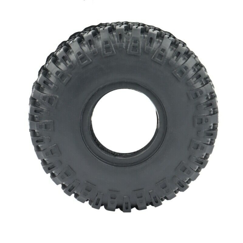 4PCS 52X18mm 1.0 Inch Soft Rubber Wheel Tyre Tire for 1/24 RC Cler Car Axial SY4