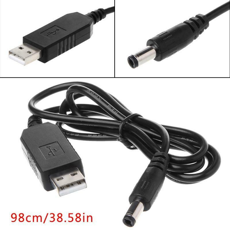 USB 5V to 8.4V Power Supply Cable For Bicycle LED Head Light 18650 Battery Pack