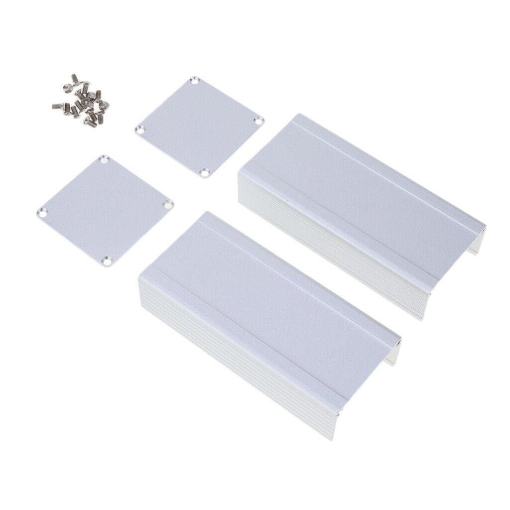 DIY Extruded Electronic Project Box Aluminum Enclosure Case 1.81 x 1.81 x 3.94