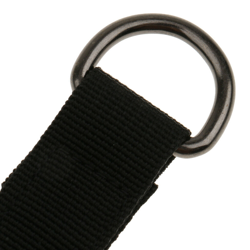 2x 25cm Nylon Camping Sleeping Hammock Straps Garden Swing Hammock Ropes