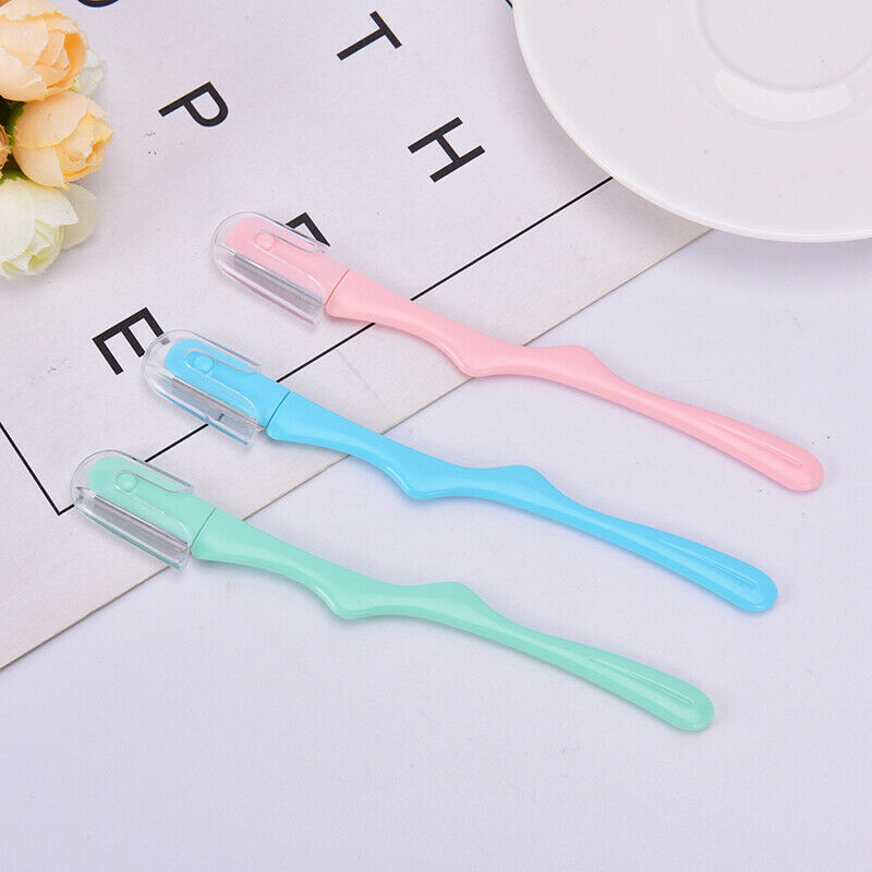 6 x Women Eyebrow Razor Trimmer Blade Removal Tool Shaver Face Lip Hair R.l8