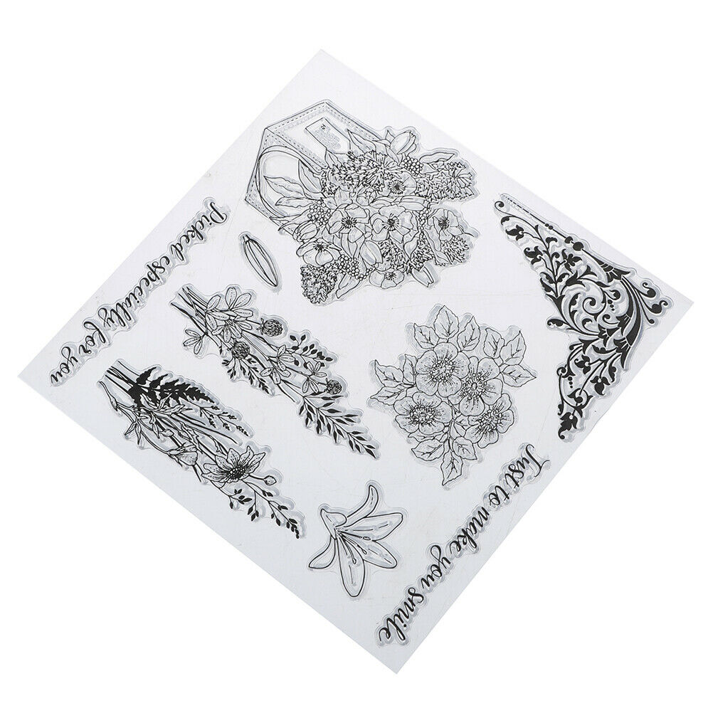 make you smile transparent clear silicone stamp for diy scrapbooking phot.l8