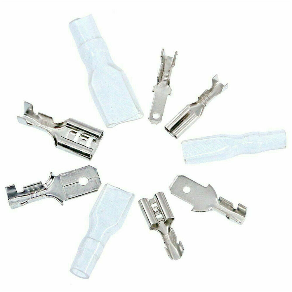 540PCS Assortment 2.8/4.8/6.3mm Spade Terminals Wire Crimp Male Female Connector