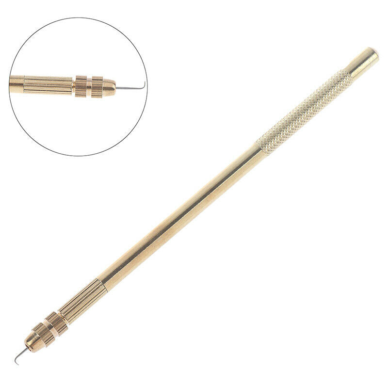 1 Set Hair Extension Tools Ventilating Holder And Ventilating Needles Lac.l8