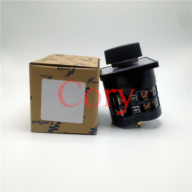 1PC Rotary Cam Universal Changeover Switch 3 Positions(on/off/on) 8 Terminal 16A
