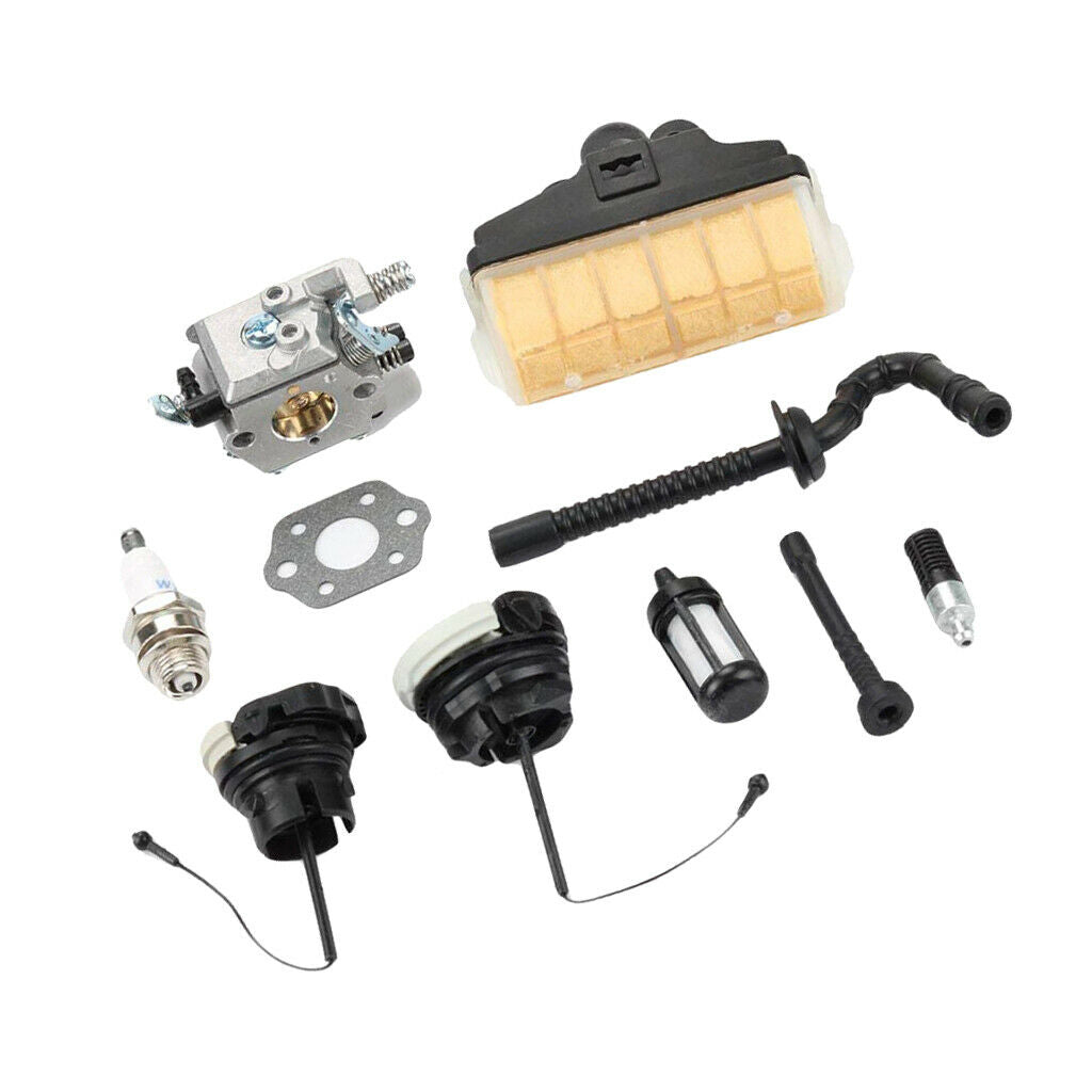 Carburetor Air Filter Fuel Oil Cap Hose Tube Tune Up Kit for Stihl WT286