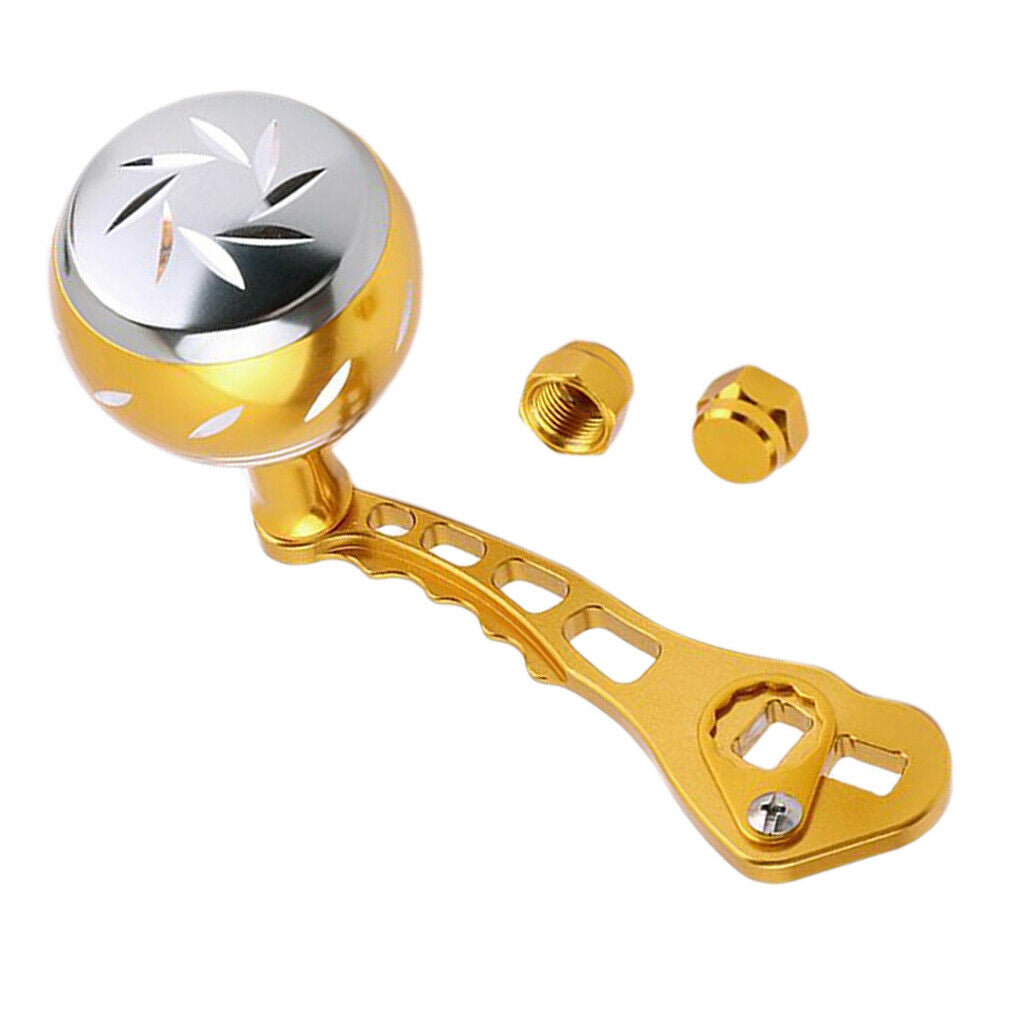 Fishing Reel Handle Ball Knob & Handle for S/D/A/H   Reel Golden