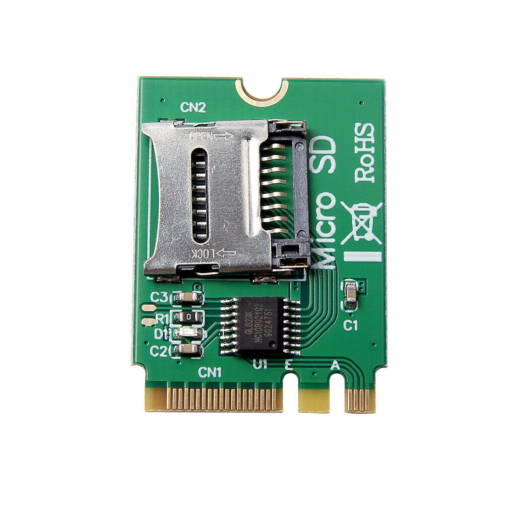 M2 NGFF key WIFI Slot To Micro SD TF card Rearder T-Flash Card M.2 A+E