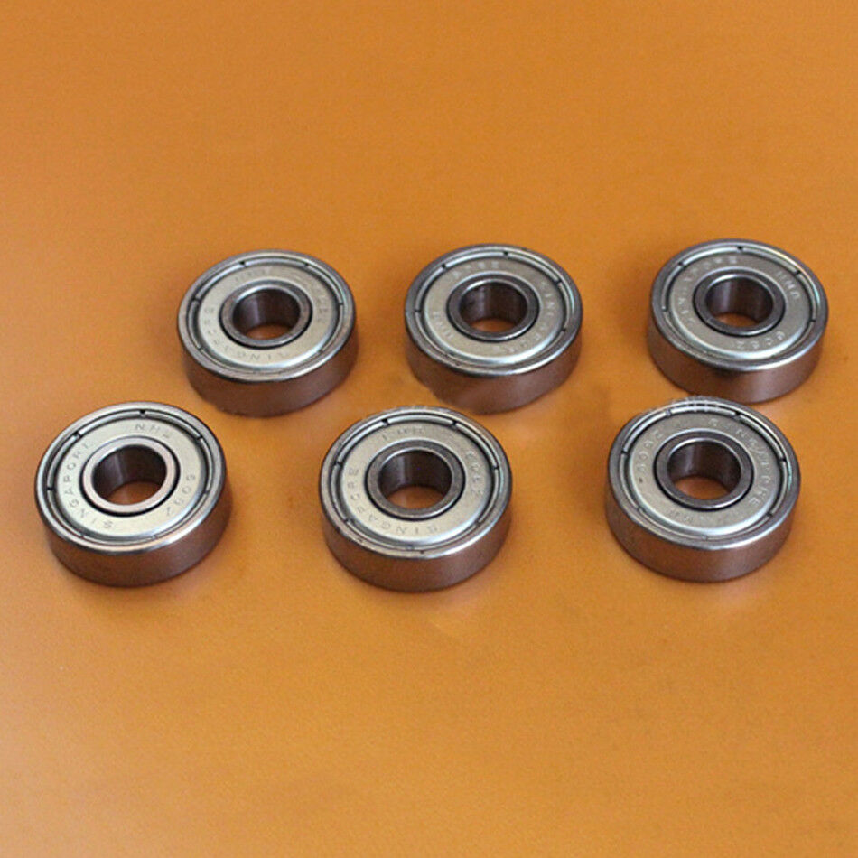 2pcs NMB Imported Mini Bearings R-2280 608ZZ Size 8*22*7mm For Skateboard
