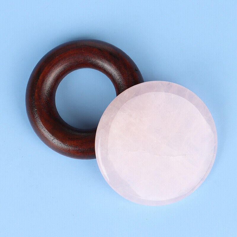 False Eyelash Pink Jade Stone Glue Adhesive Pallet Round Shape yelash Ext.l8