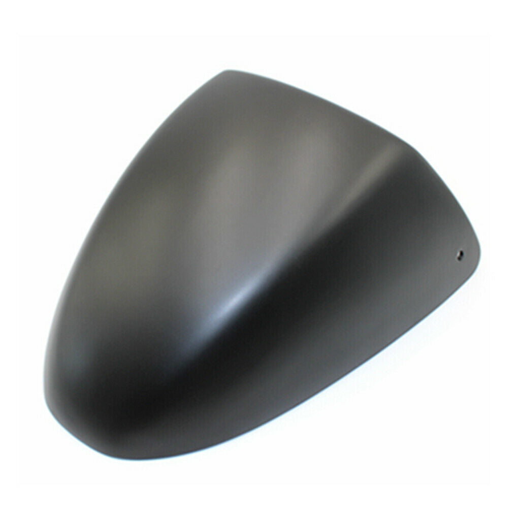 7" Black Motorcycle Headlight Fairing Screen Protector Kit Retro Style