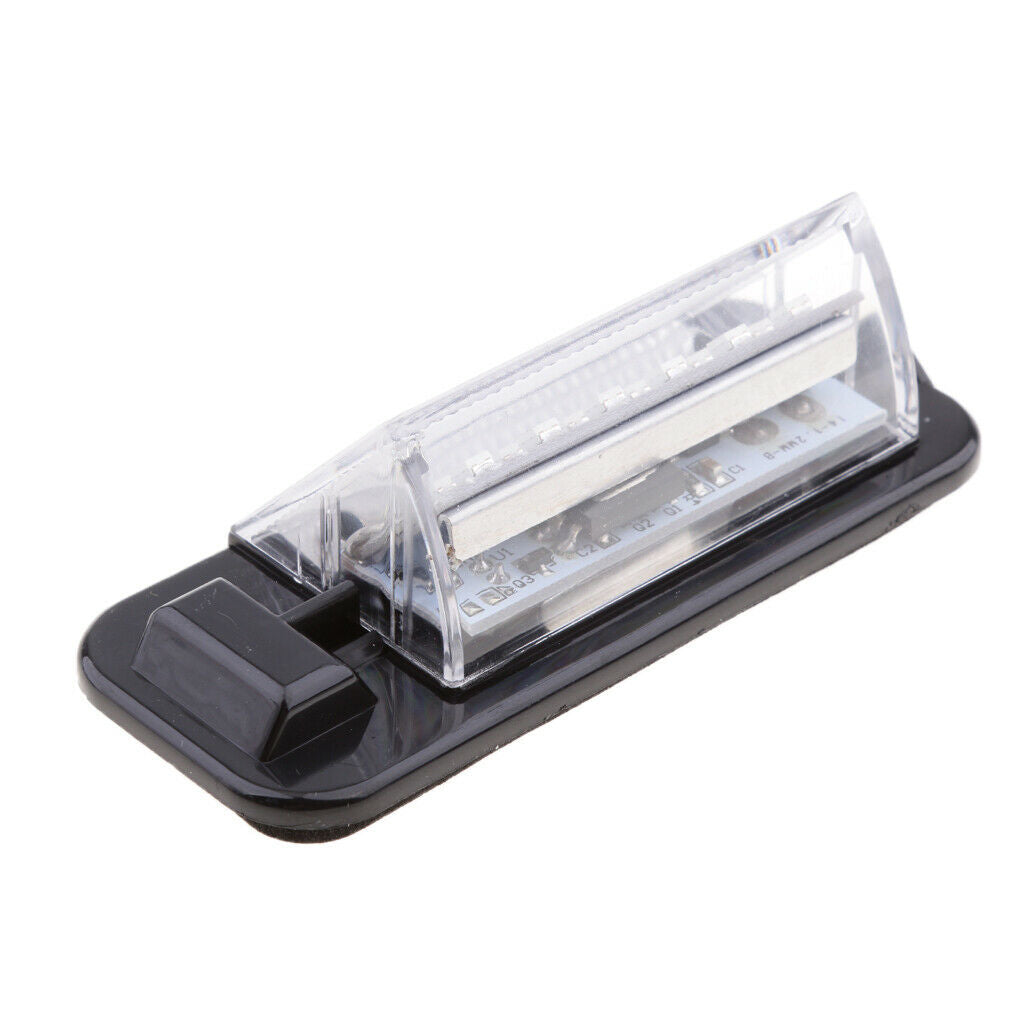 2 Pieces Number License Plate LED Light Lamp for Audi VW Jetta MK6
