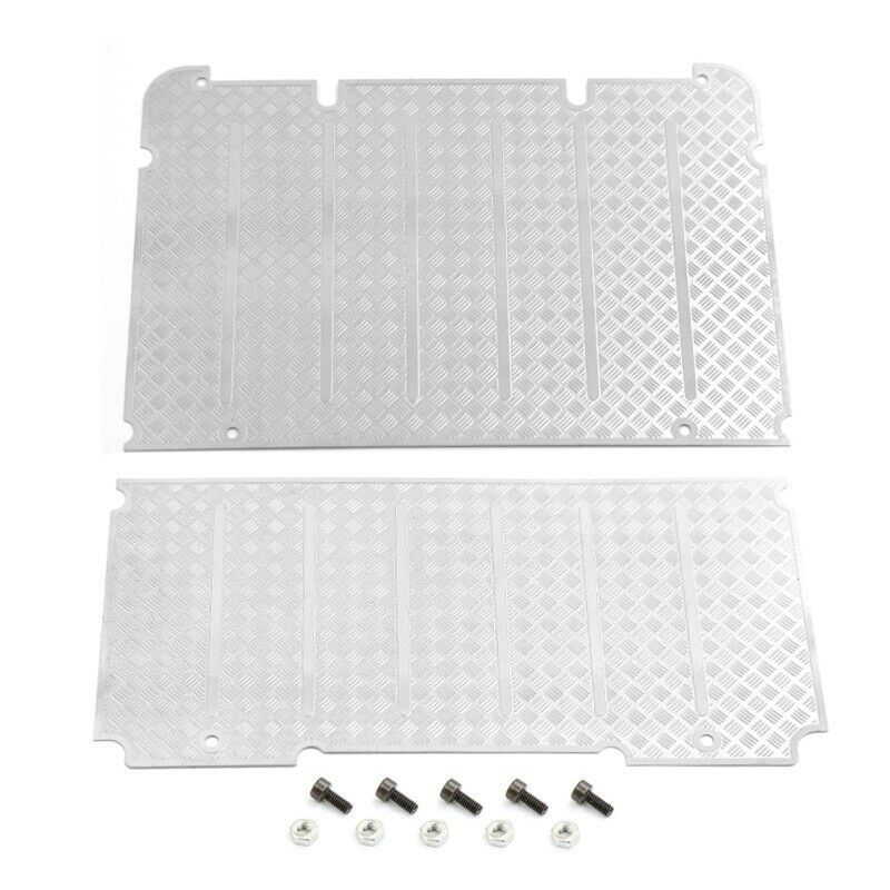 Metal Roof Luggage Rack Decoration Board Anti-Skid Plate for 1/10 RC Cler TraxX4