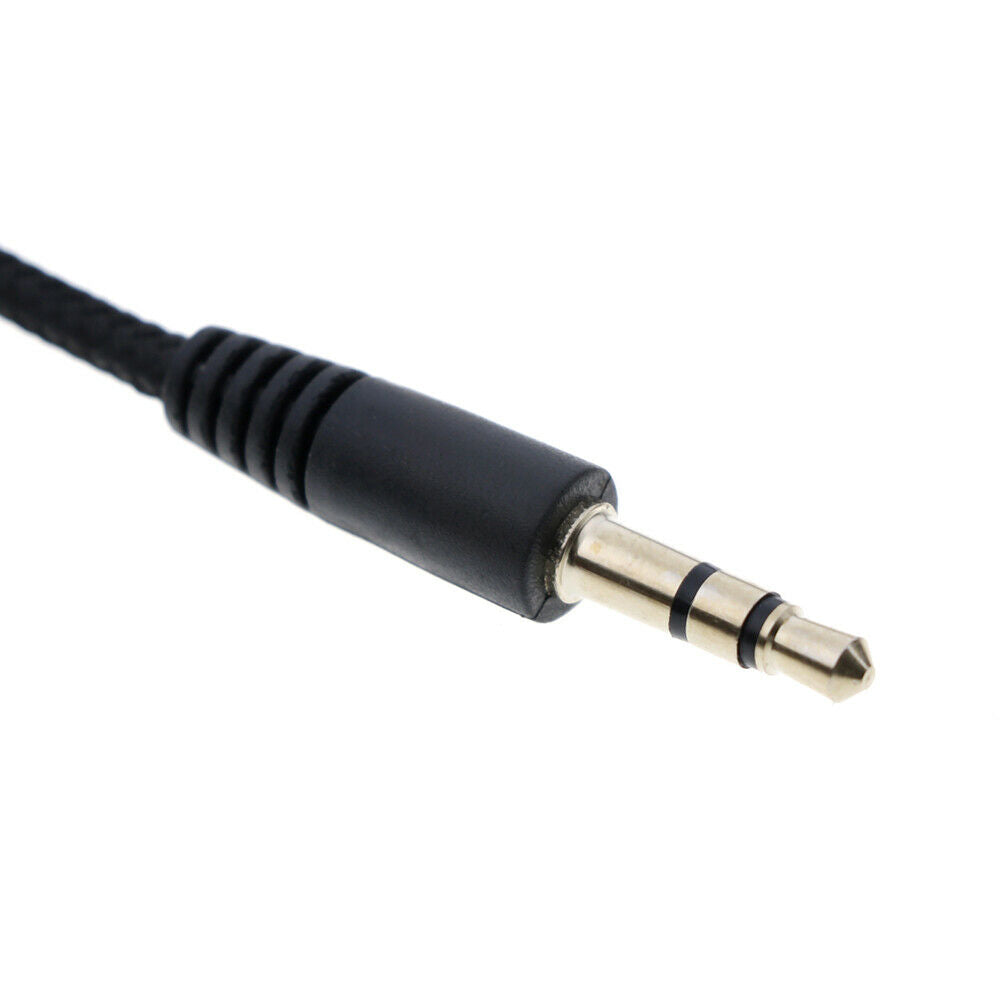 3.5mm female--male aux stereo audio headphones extension cable lead cord wirN Ad