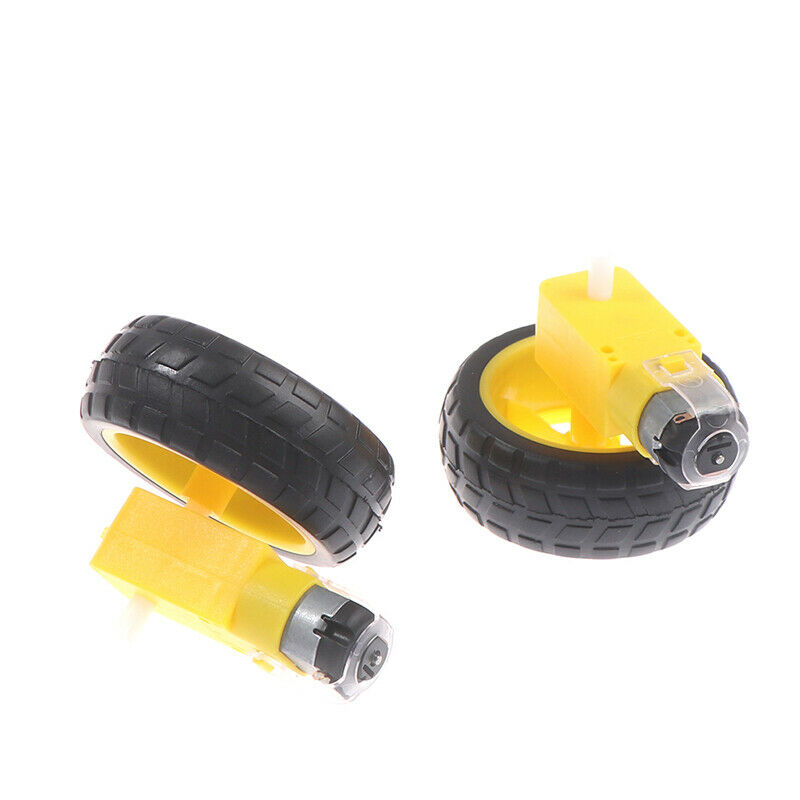 2 *TT motors + 2 *wheels Gear motor with the wheel for Arduino Smart Car .l8