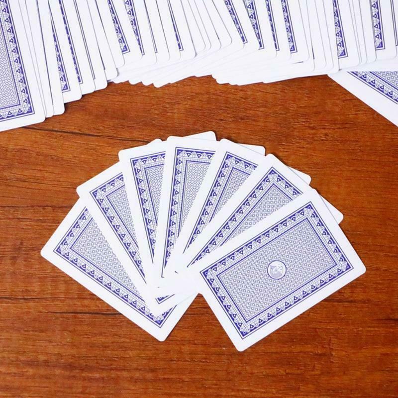 1PC Waterproof Texasholdem Poker Cards Standard Playing Card Interactive Set