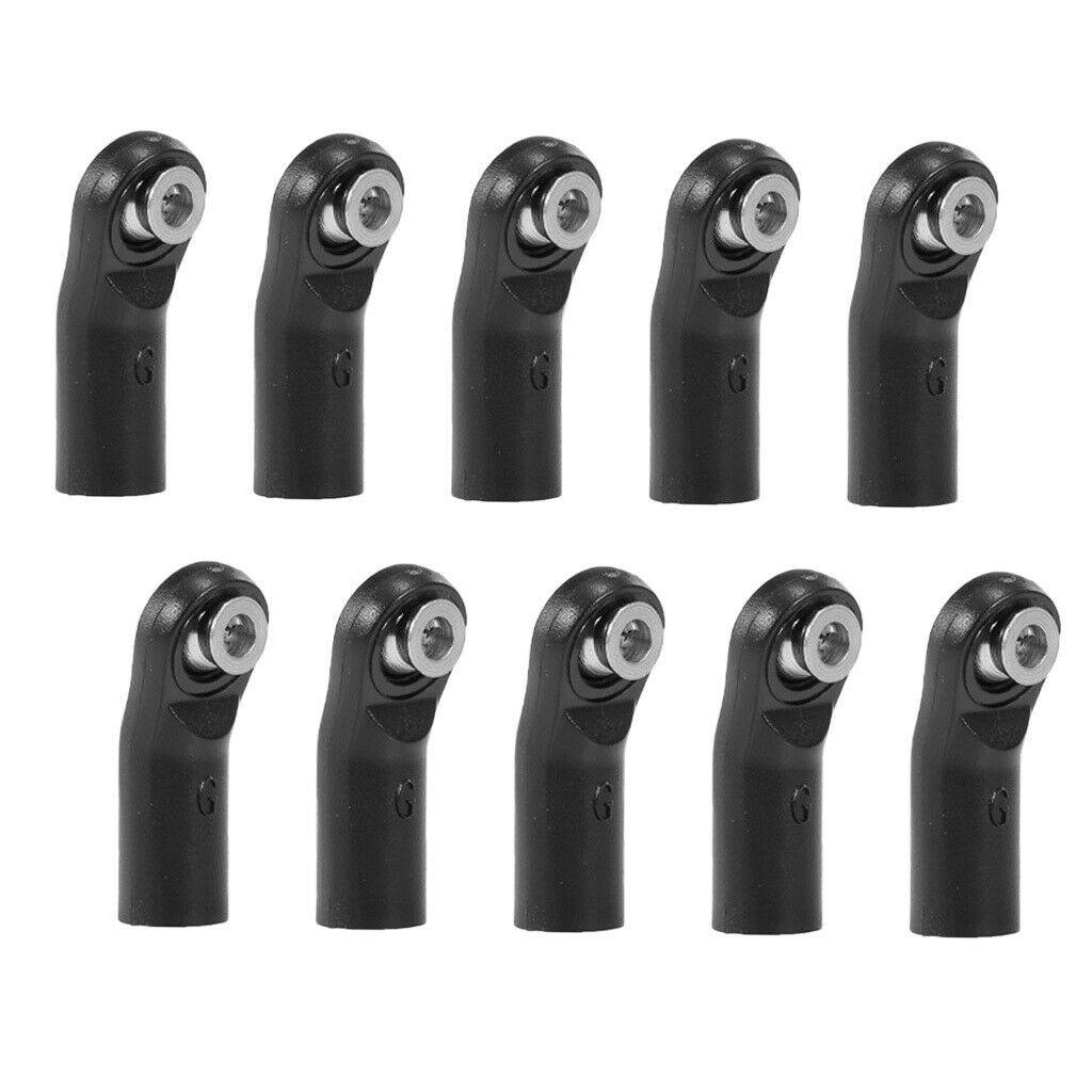 10 Spare Parts Pull Steering Rod Ball End for Axial SCX10 D90 RC 1:10 RC Car