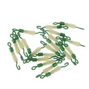 20pcs Fishing Sub-line Link Connectors Quick Change Rolling Swivels Clips S