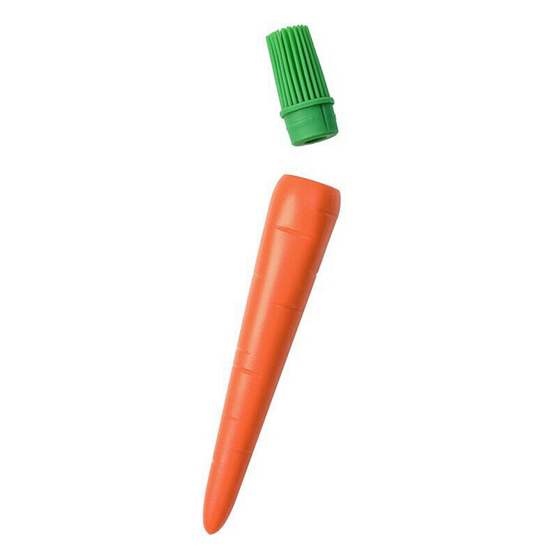 Carrot Shape Silicone BBQ Oil Brush Cake Butter Bread Brush Barbecue Bru.l8