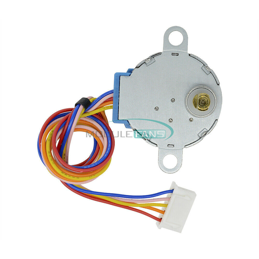 2PCS DC12V 4 Phase 28BYJ-48 Valve Gear Stepper Motor Step Motor For Arduino