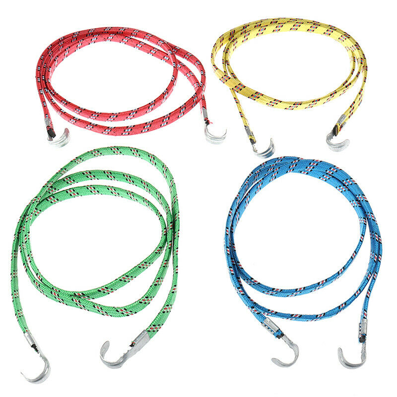 Bike Cycling Luggage Rope Elastic Cord Strap Fixed Band Hook Bicycle Acce.l8