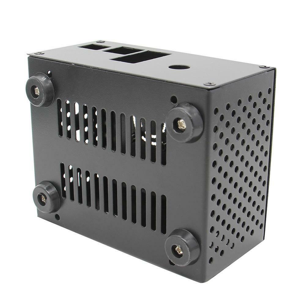 Raspberry Pi X820 V3.0 SATA Expansion Board Metal Case+Power Control Switch+Fan
