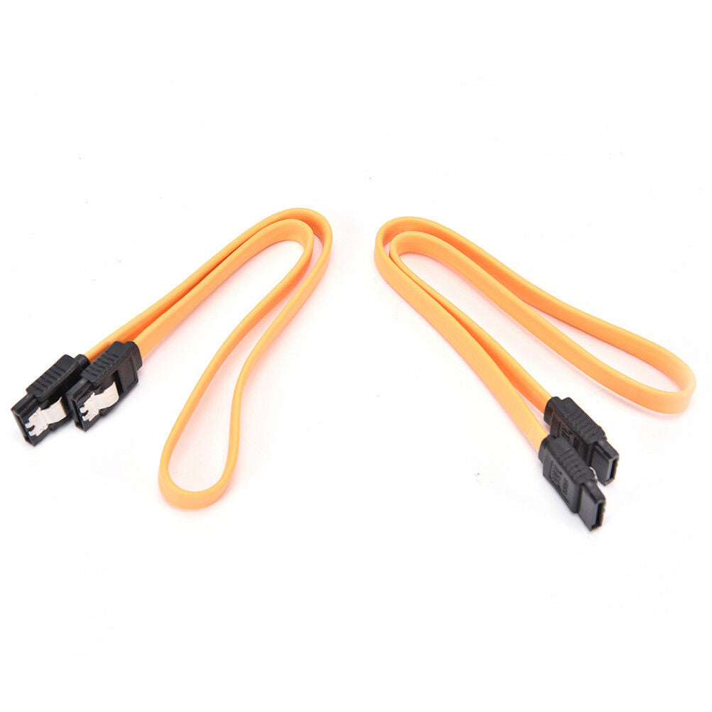 2PCS Dual-chip SATA Data Cable Hard Drive Serial SATA Data Cable With Buck.l8