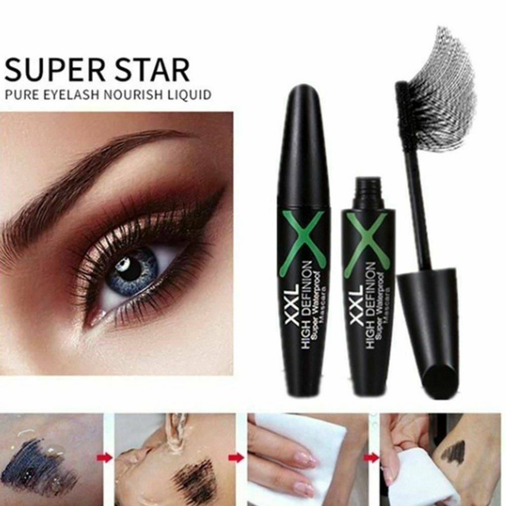 Eyelash Mascara, 4D Silk Fiber Eyelash Mascara, Mackup Brush Eyelash Mascara.