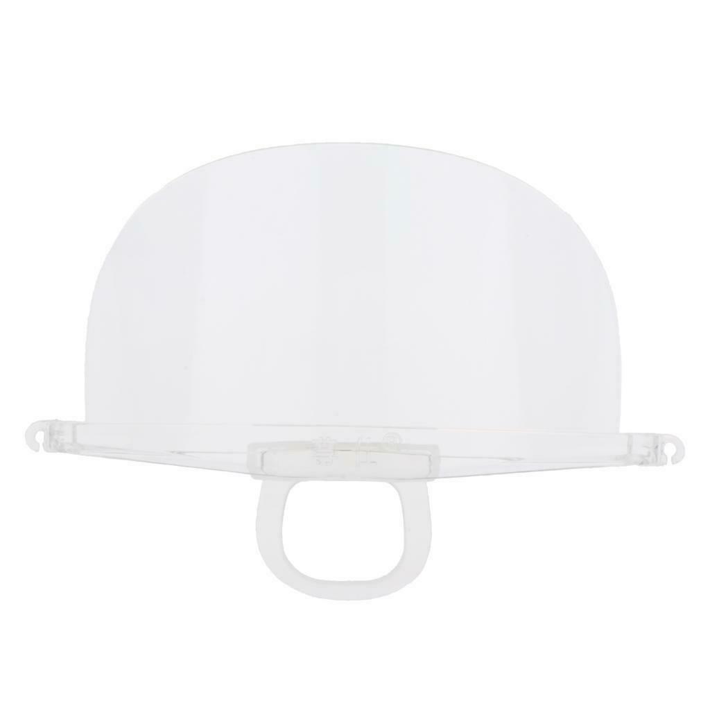 45Pcs Clear Plastic Safety Mouth Shield Cover Guard Anti-fog Hotel Protector