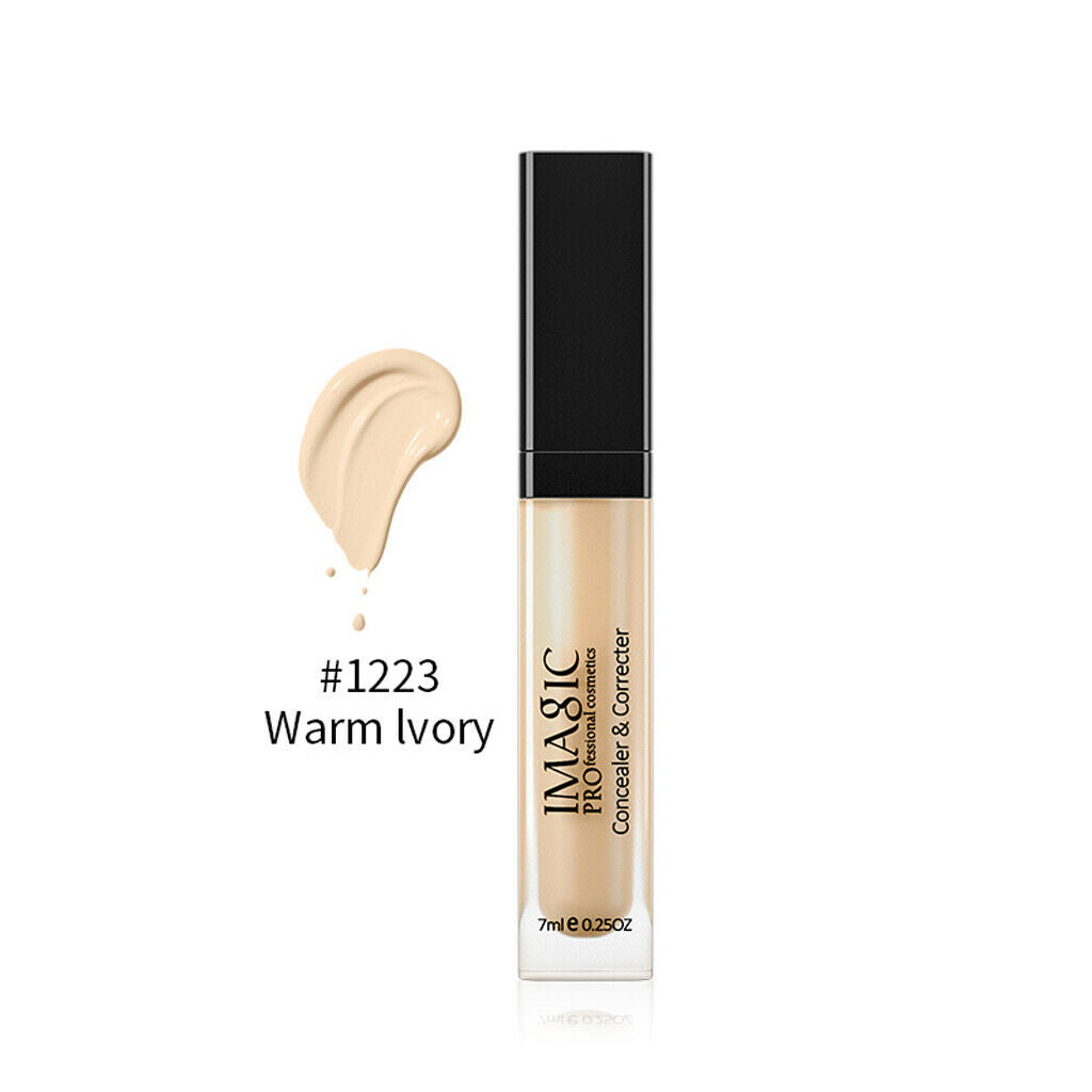 Liquid Concealer Spots Redness Cover Natural Makeup Primer Base Warm Ivory