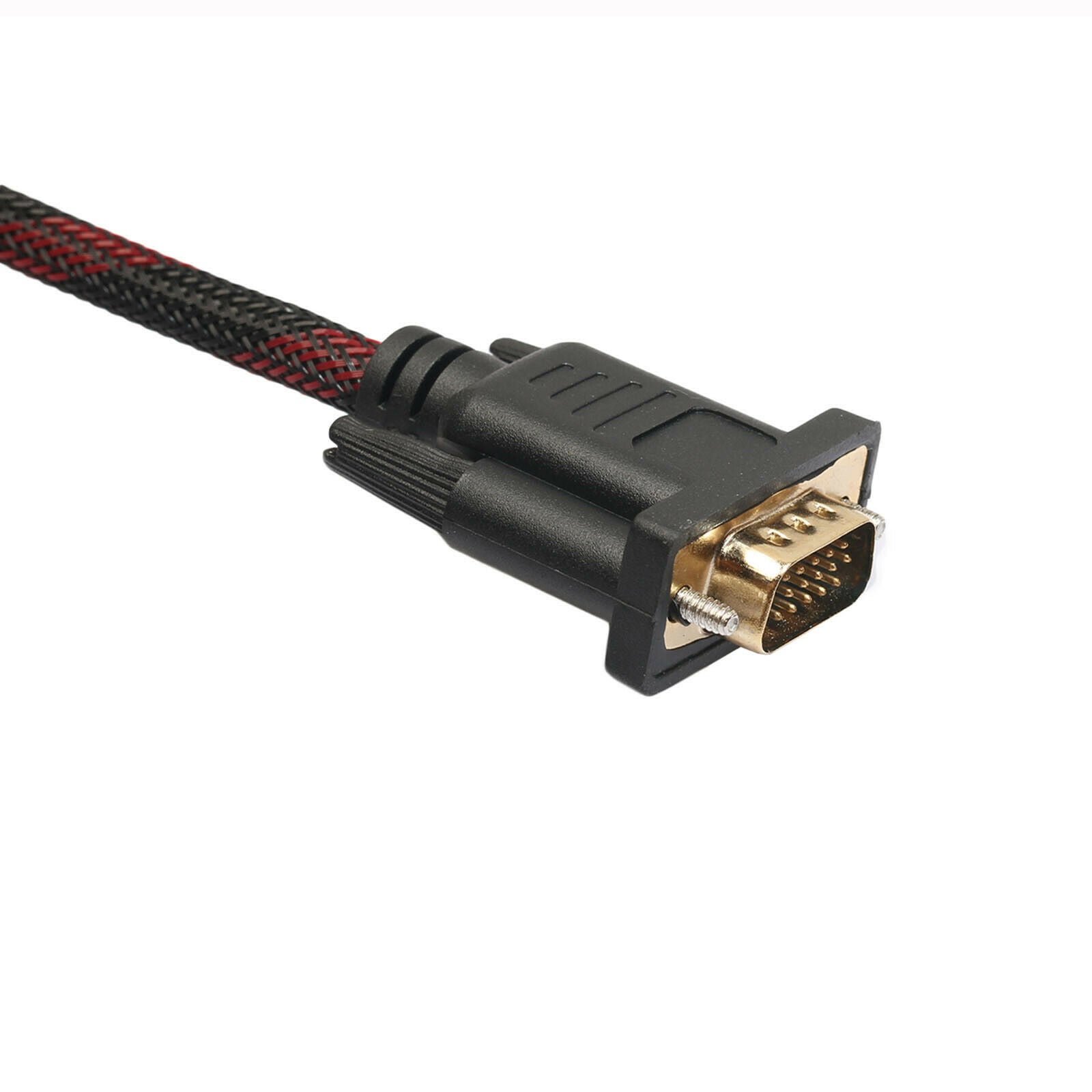 1080p HDMI Male to VGA Male Adapter Converter Cable 15 Pin For PC HDTV DVD