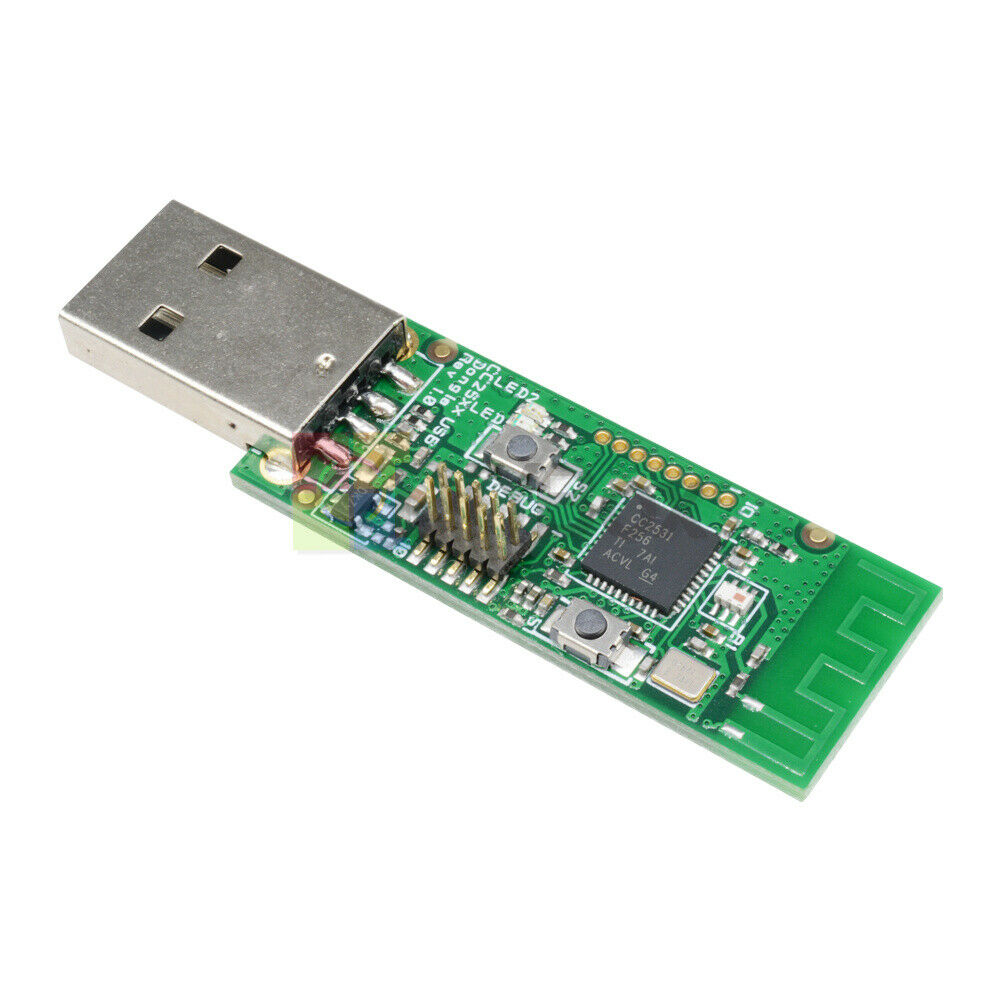2x CC2531 Wireless Sniffer Packet Protocol Analyzer Module For Zigbee USB Dongle
