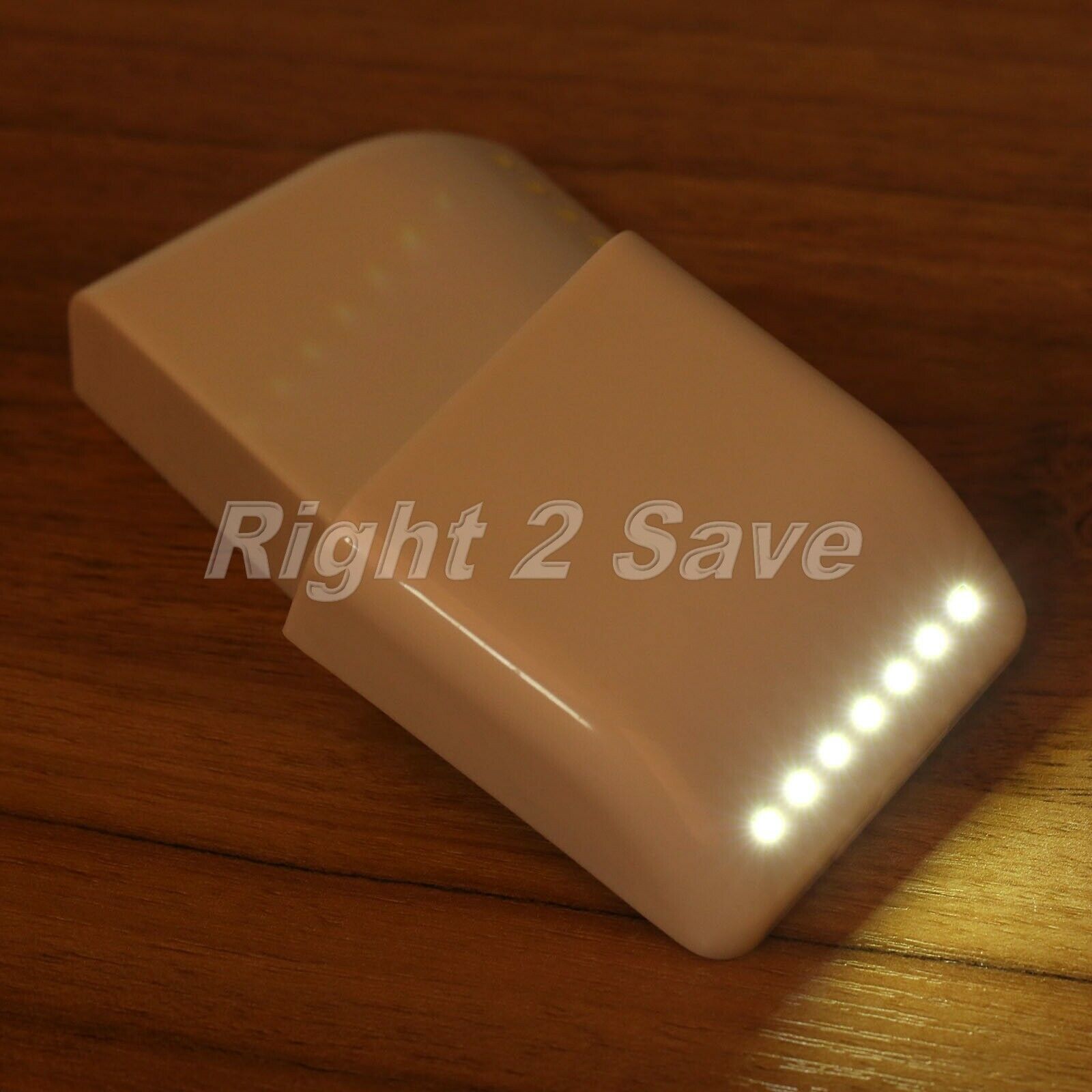 1pc Hinge LED Bedroom Cabinet Cupboard Dresser Wardrobe Furniture Sensor Light