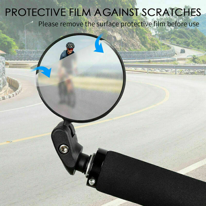 Cycling Bike Bicycle Classic Rear View Mirror Handlebar Flexible Safety Rearview
