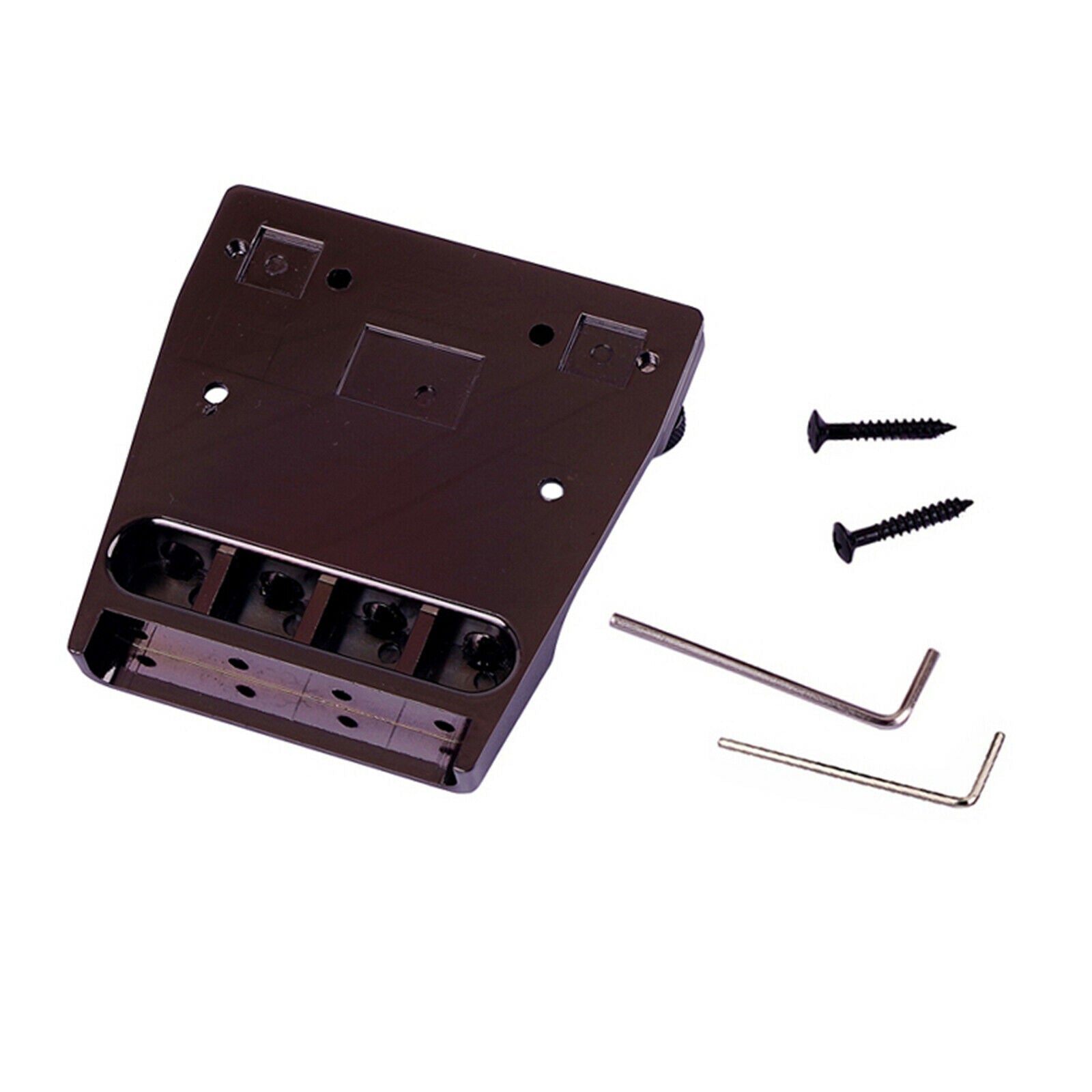 4 string Electric Guitar Bridge Set Replacement Replacement Guitar Accessory