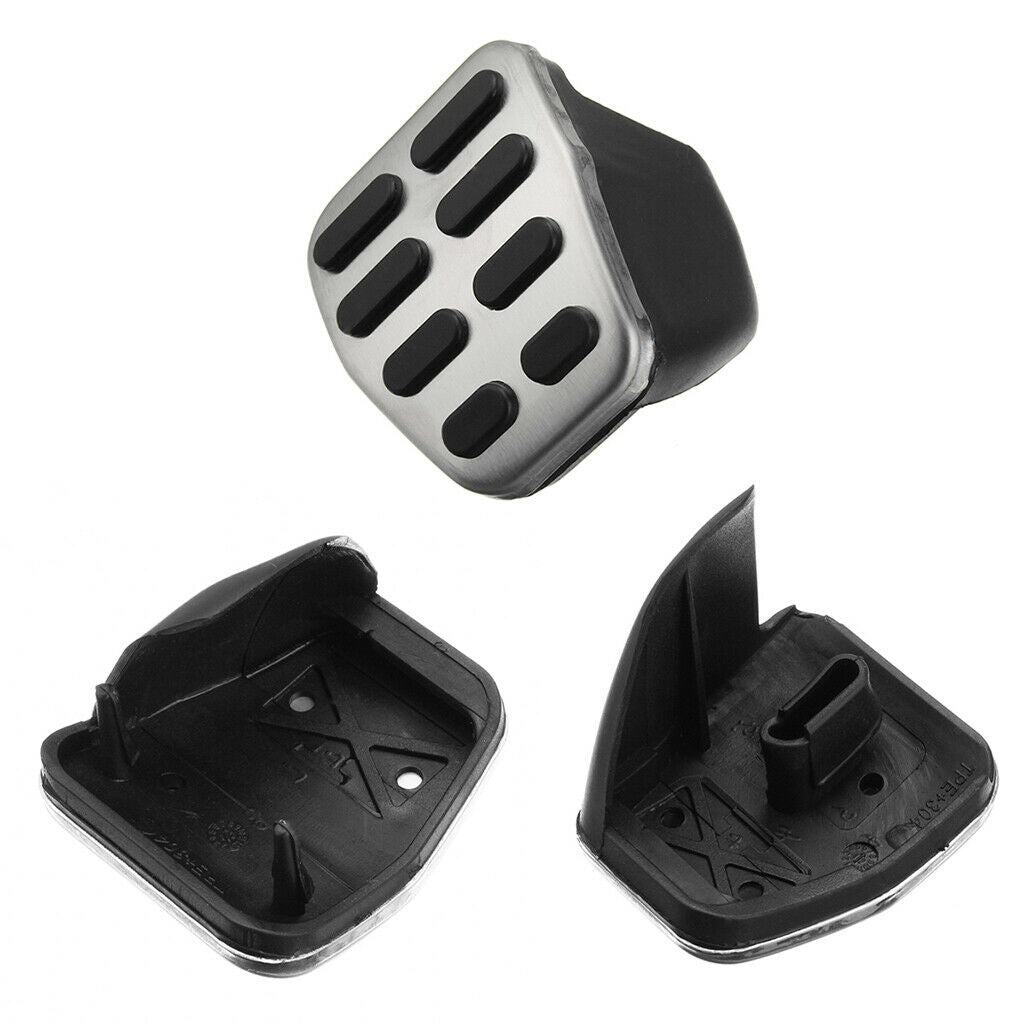 6 Pcs Gas Brake Clutch Pedals MT Accelerator Kit for RHD VW GOLF MK5 MK6 B6