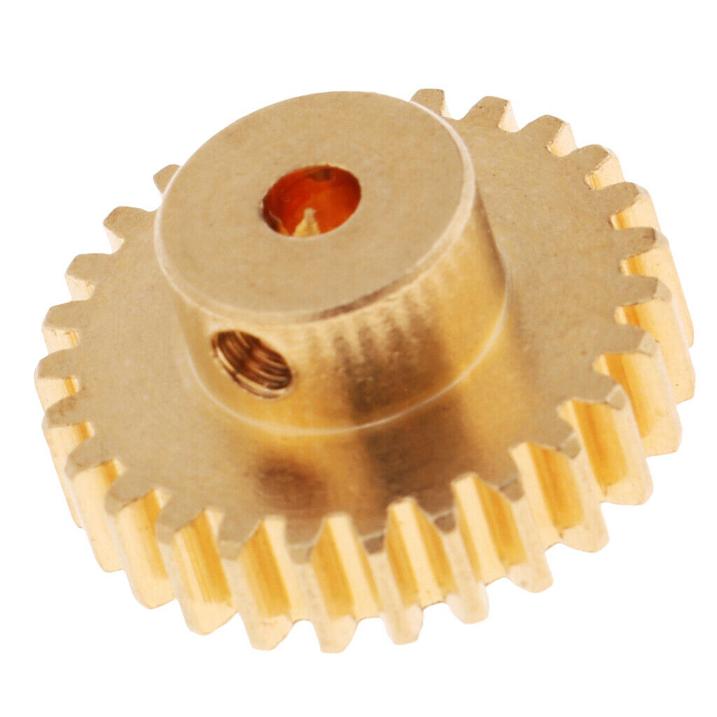 2pcs Golden Metal Motor Opinion Gear for WLtoys A959-B A969-B K929-B Cars