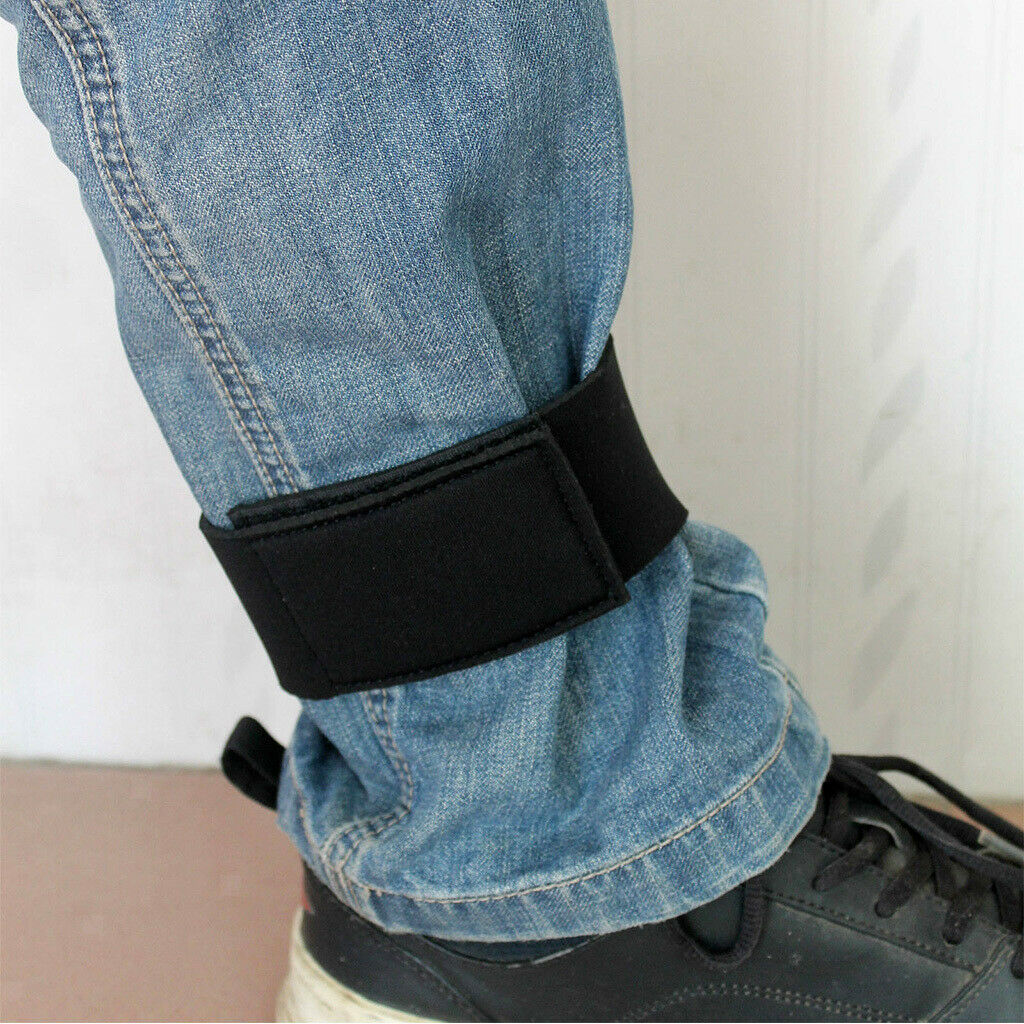 1 Pair Stretch Neoprene Ankles Pant Garters Waders Fly Fishing Riding