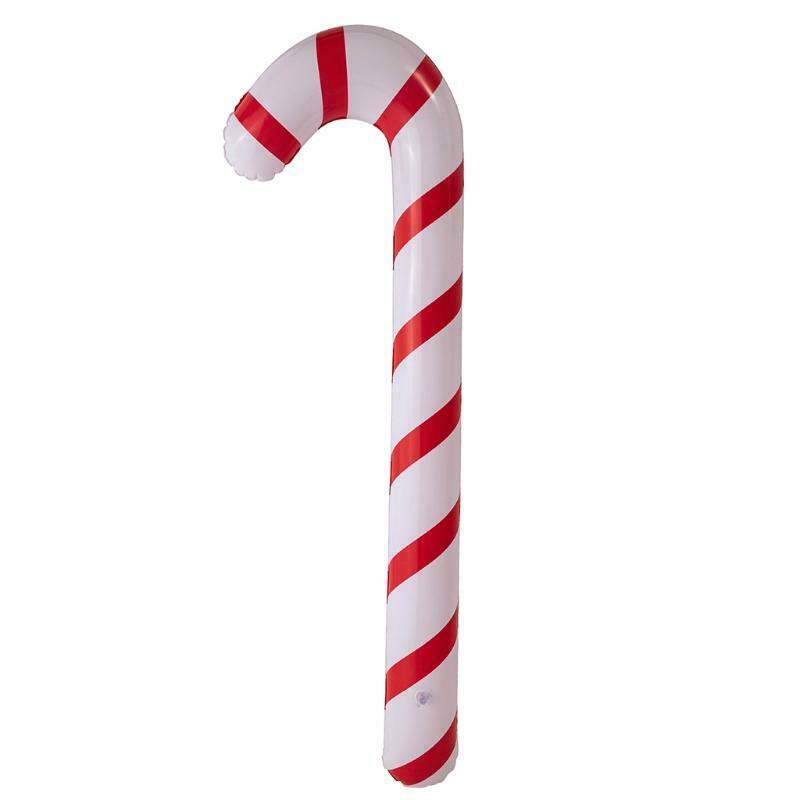 Inflatable Christmas Canes Candy Themed Holiday Party Home Outdoor Decoration