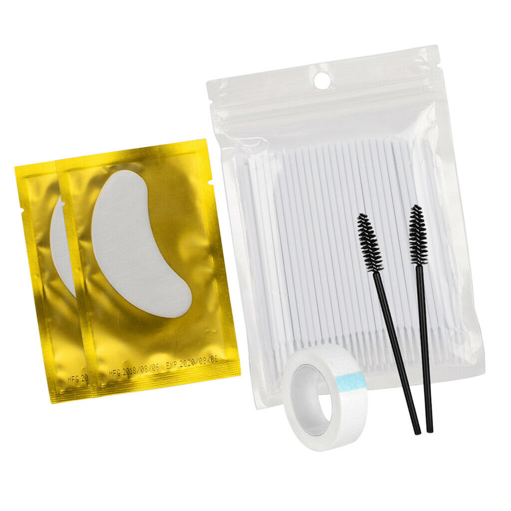 4 in 1 Professional Beginner Grafting Eye Lash Eyelash Extensions Set White