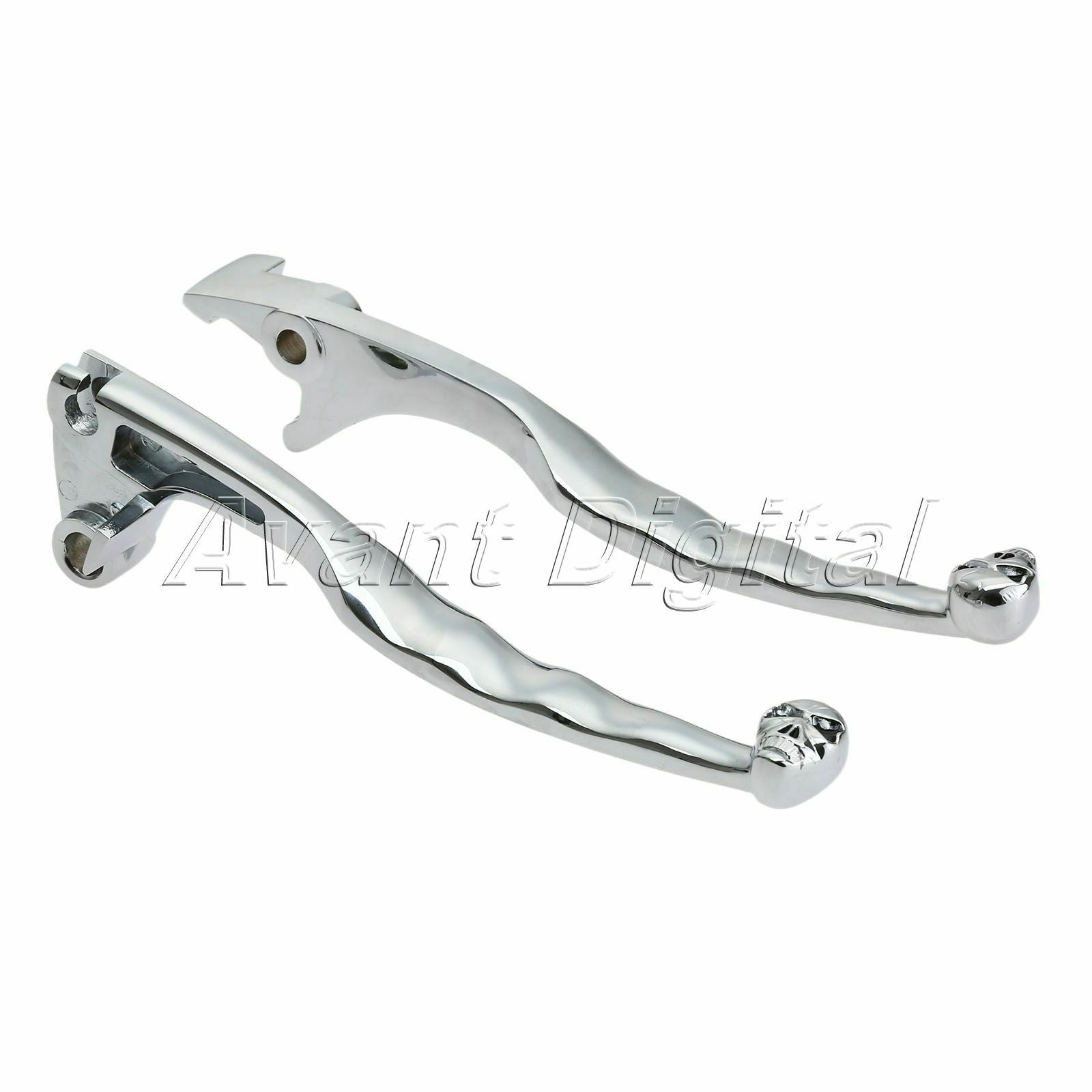 Chrome Aluminum Clutch Brake Hand Levers For 2005-2006 Suzuki Boulevard M50 C50