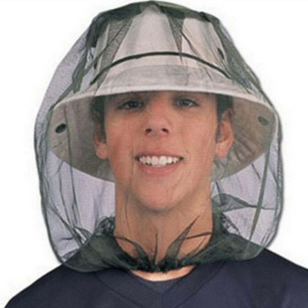 Anti-bite Screen Hat Fly Insect Bee Cover Face Protect Hat Net Camouflage Smock
